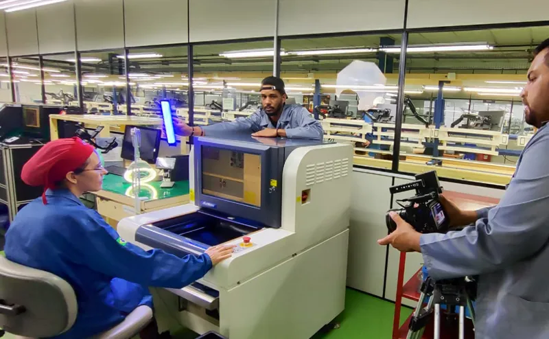 Produção audiovisual corporativa